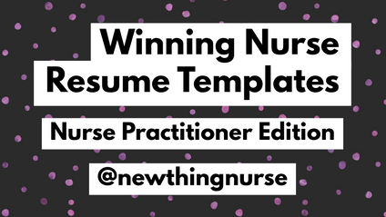 Product image for Winning Nurse Resume Templates: Nurse Practitioner Edition 