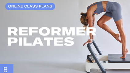 Product image for Reformer Pilates Class Plans