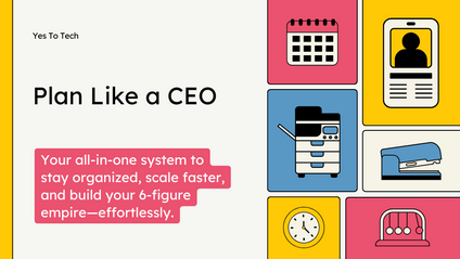 Product image for Plan Like a CEO