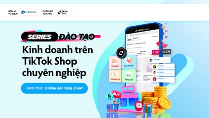 Product image for Series Đào Tạo: “Kinh Doanh Trên TikTok Shop Chuyên Nghiệp”