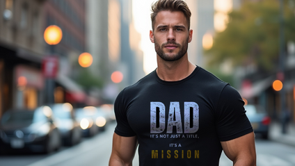 Product image for Dad Mission T-Shirt