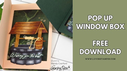 Product image for Pop Up Window Box Card