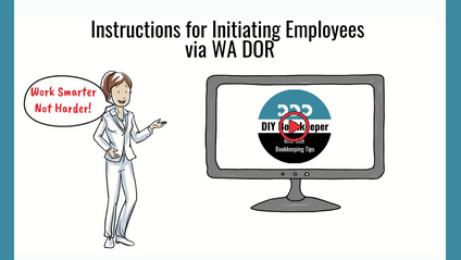 Product image for Instructions for Initiating Employees via WA DOR