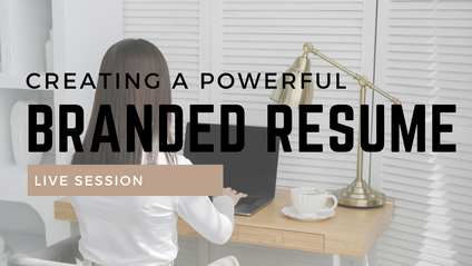 Product image for Creating a Powerful Branded Resume