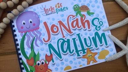 Product image for Jonah & Nahum Little Fishes Bible Study