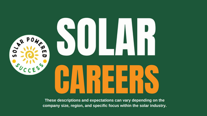 Product image for Solar Career Pathways (Infographic)