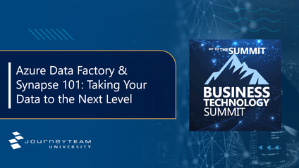 Product image for BTS: Azure Data Factory and Synapse 101: Taking Your Data to the Next Level