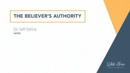 Product image for SG719 - The Believer's Authority