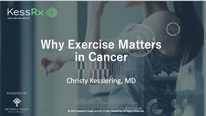 Product image for Why Exercise Matters in Cancer