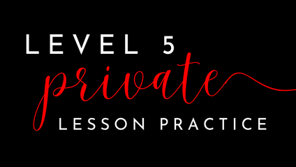 Product image for Level Five Private Lesson Practice