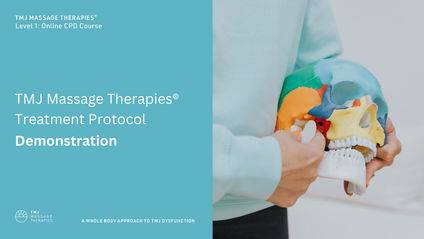 Product image for TMJ Massage Therapies® Treatment Protocol Demonstration