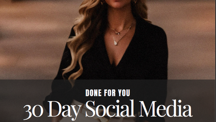 Product image for Done For You 30 Day Social Media Bible