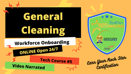 Product image for Rock Star Onboarding #5 General Cleaning