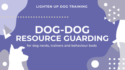 Product image for Dog-Dog Resource Guarding 