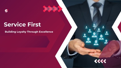 Product image for Service First: Building Loyalty Through Excellence