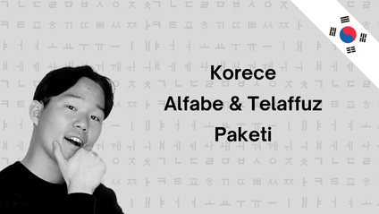 Product image for Korece Alfabe & Telaffuz Paketi