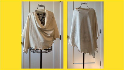 Product image for Cape, Cowl, Hood, or Scarf - BabyLock & Bernina Serger club - July 2024