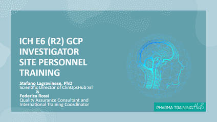 Product image for ICH E6 (R2) Investigator Site Personnel Training