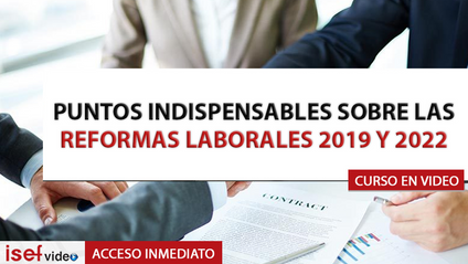 Product image for PUNTOS INDISPENSABLES SOBRE LAS REFORMAS LABORALES 2019 Y 2022