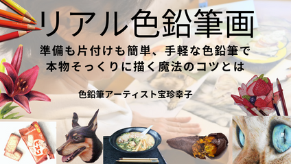 Product image for 宝珍幸子先生【色鉛筆アーティスト】リアル色鉛筆画