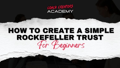Product image for How to Create a Simple Rockefeller Trust for Beginners