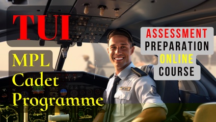 Product image for TUI Multi-Crew Pilot License ( MPL ) Cadet Pilot Assessment Preparation Online Course