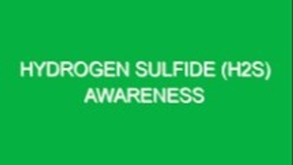 Product image for Hydrogen Sulfide (H2S) Awareness