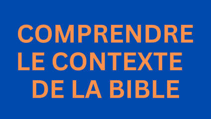 Product image for CONTEXTE DE LA BIBLE