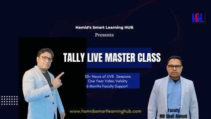 Product image for Tally Prime Live Master Class