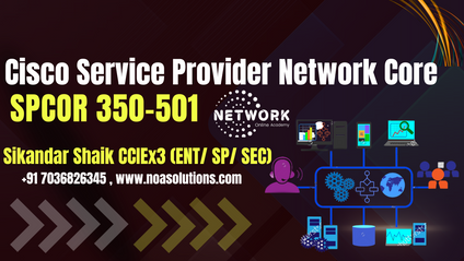 Product image for SPCOR 350-501: Mastering Cisco Service Provider Network Core