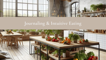 Product image for Journaling & Intuitive Eating