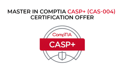 Product image for Master in CompTIA CASP+ (CAS-004) Certification Offer
