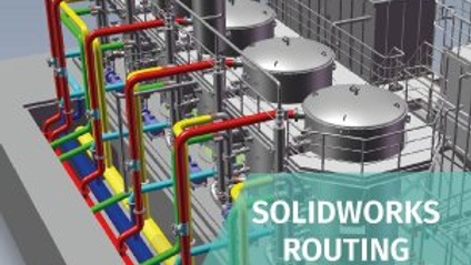 Product image for Ruteados Mecánico-Eléctricos con SolidWorks Routing (200h)