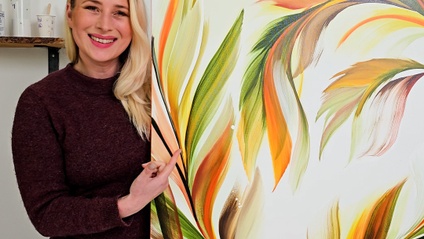 Product image for Botanical Abstract Painting