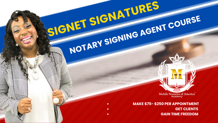 Product image for Signet Signatures: Notary Signing Agent Course 