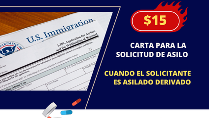 Product image for Cápsula migratoria: Cartas para la solicitud de asilo cuando el solicitante perdió la relación de derivado o dependiente