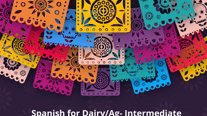 Product image for Spanish for Dairy/Ag- Intermediate (SPRING 2025)