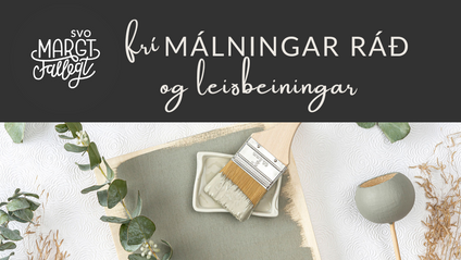 Product image for Frí málningar ráð og leiðbeiningar