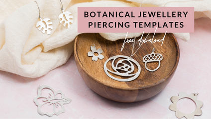 Product image for Jewellers Sawing Templates - Botanical Piercing