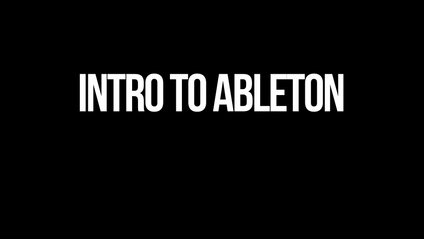 Product image for Intro to Ableton