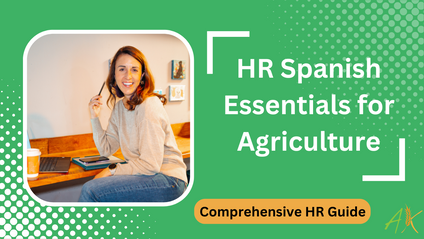 Product image for HR Spanish Essentials for Agriculture: Comprehensive HR Guide