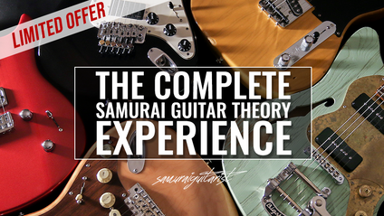 Product image for The Complete Samurai Guitar Theory Experience
