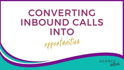 Product image for Converting Inbound Calls Into Opportunities