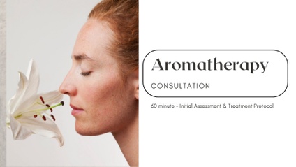 Product image for Aromatherapy Consultation (60 minute - Initial Assessment & Treatment Protocol)