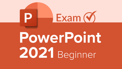 Product image for PowerPoint 2021 Beginner Exam