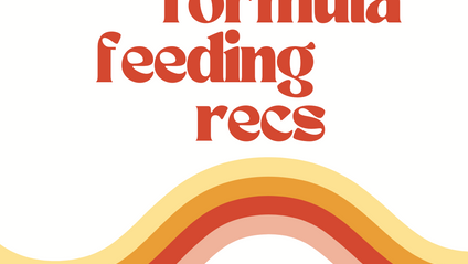 Product image for Formula feeding guidelines
