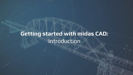 Product image for Getting Started with midas CAD: Introduction