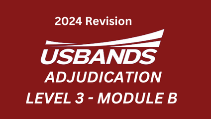 Product image for Level 3 MODULE B - Essential Skills Practice for USBands Competitive Marching Band Adjudication