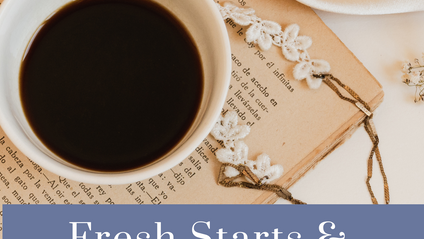Product image for Fresh Starts and Goal Setting Journal 