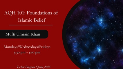 Product image for AQH 101: Foundations of Islamic Belief